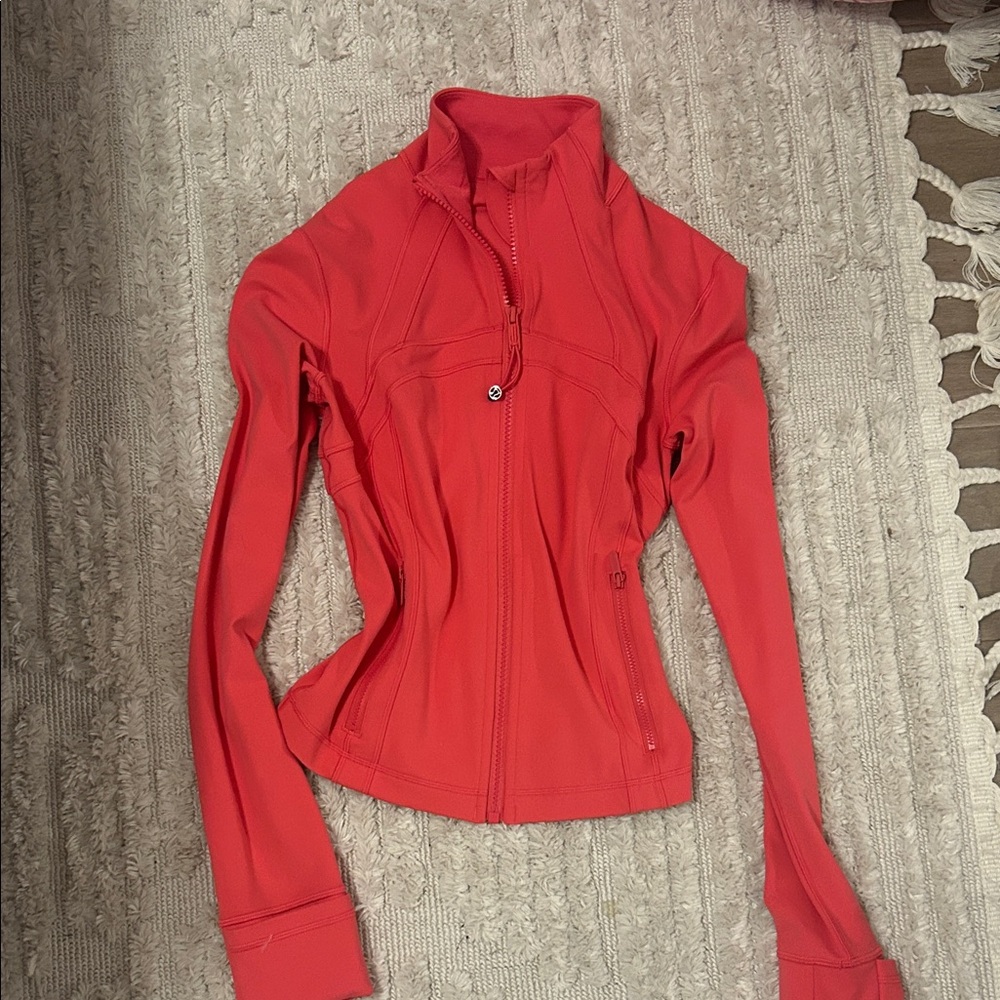 Pink lulu jacket size 6